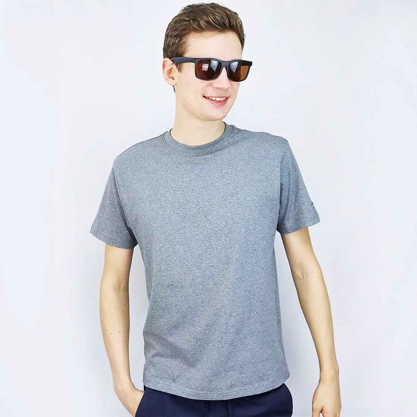 Giordano Men's Short Sleeve Crewneck Tee