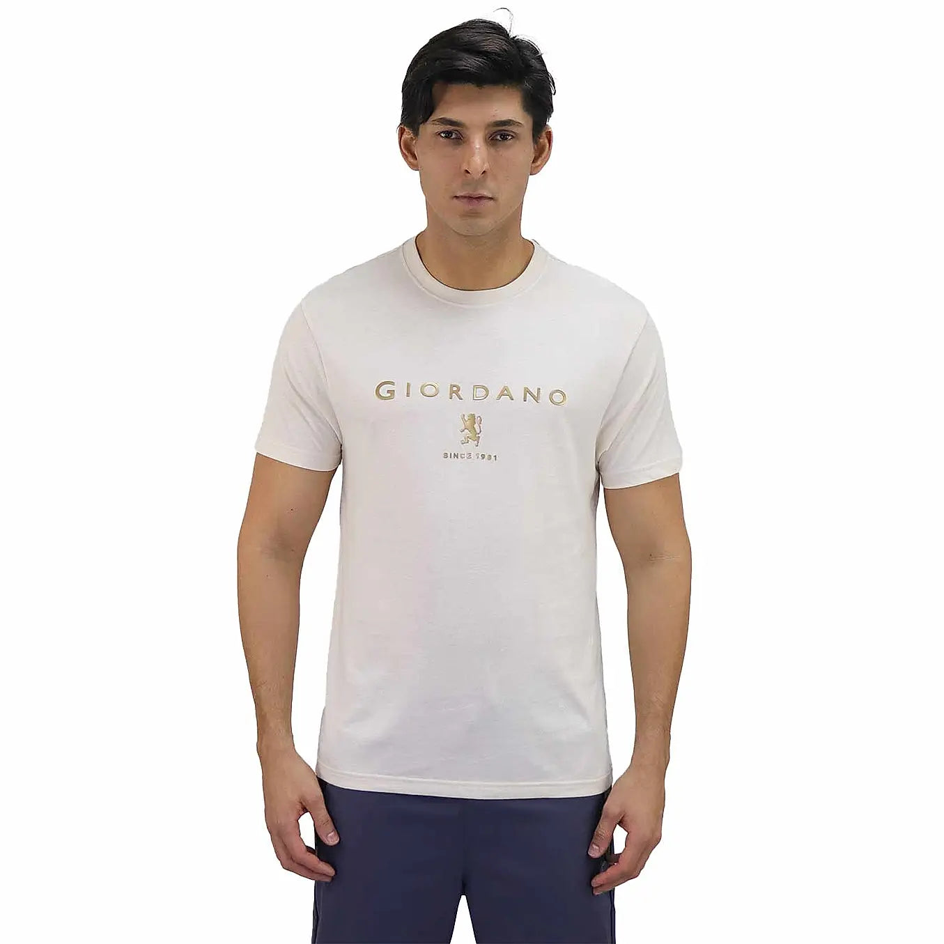 Giordano Logo Printed Tee