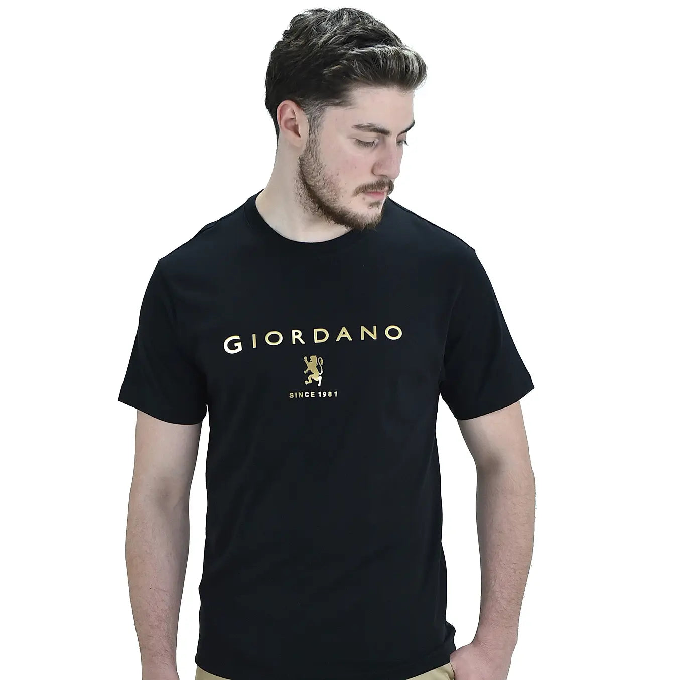 Giordano Logo Printed Tee