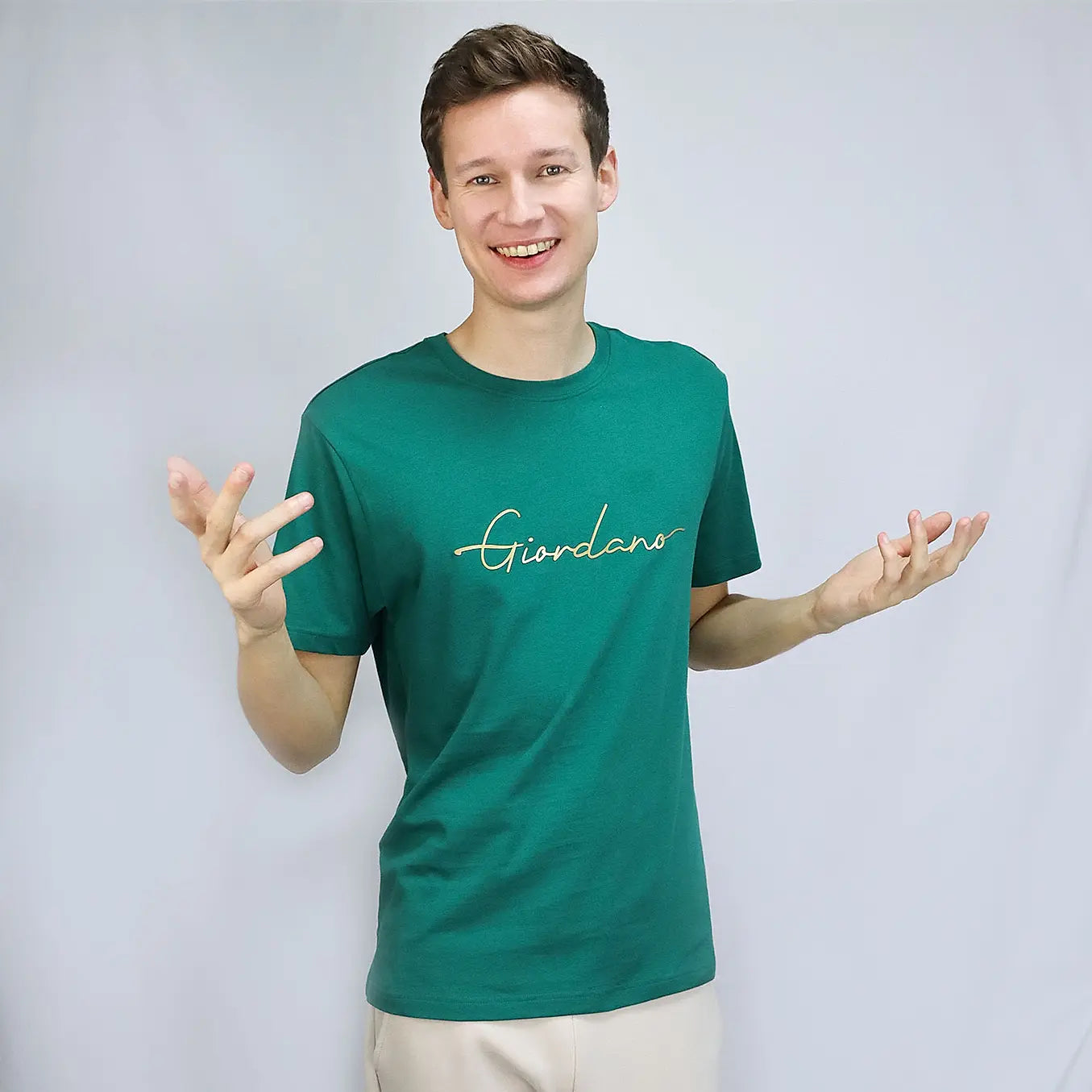 Giordano Signature Printed Tee