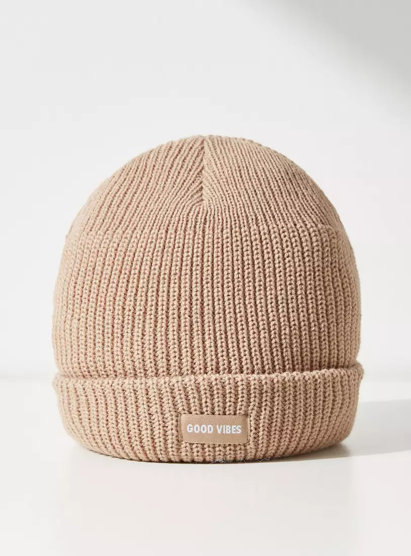 Max Applique Detail Beanie Cap