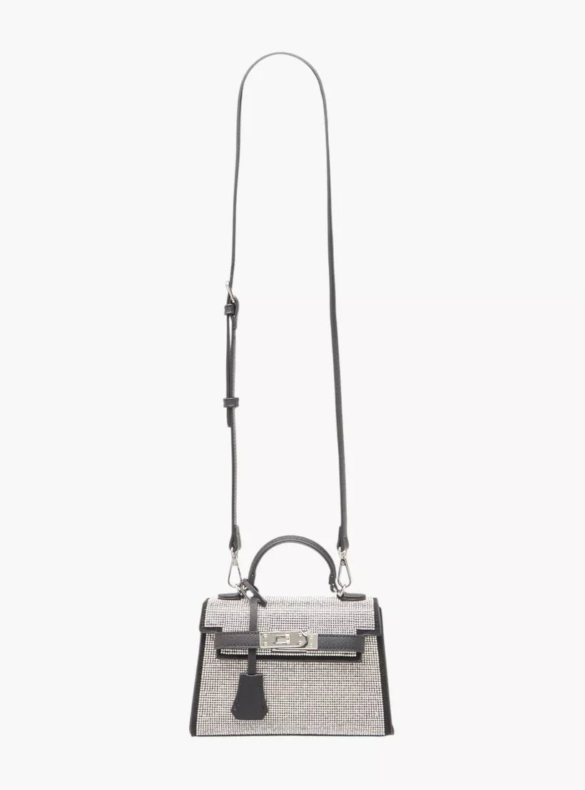Flora Bella Embellished Satchel Bag with Detachable Strap