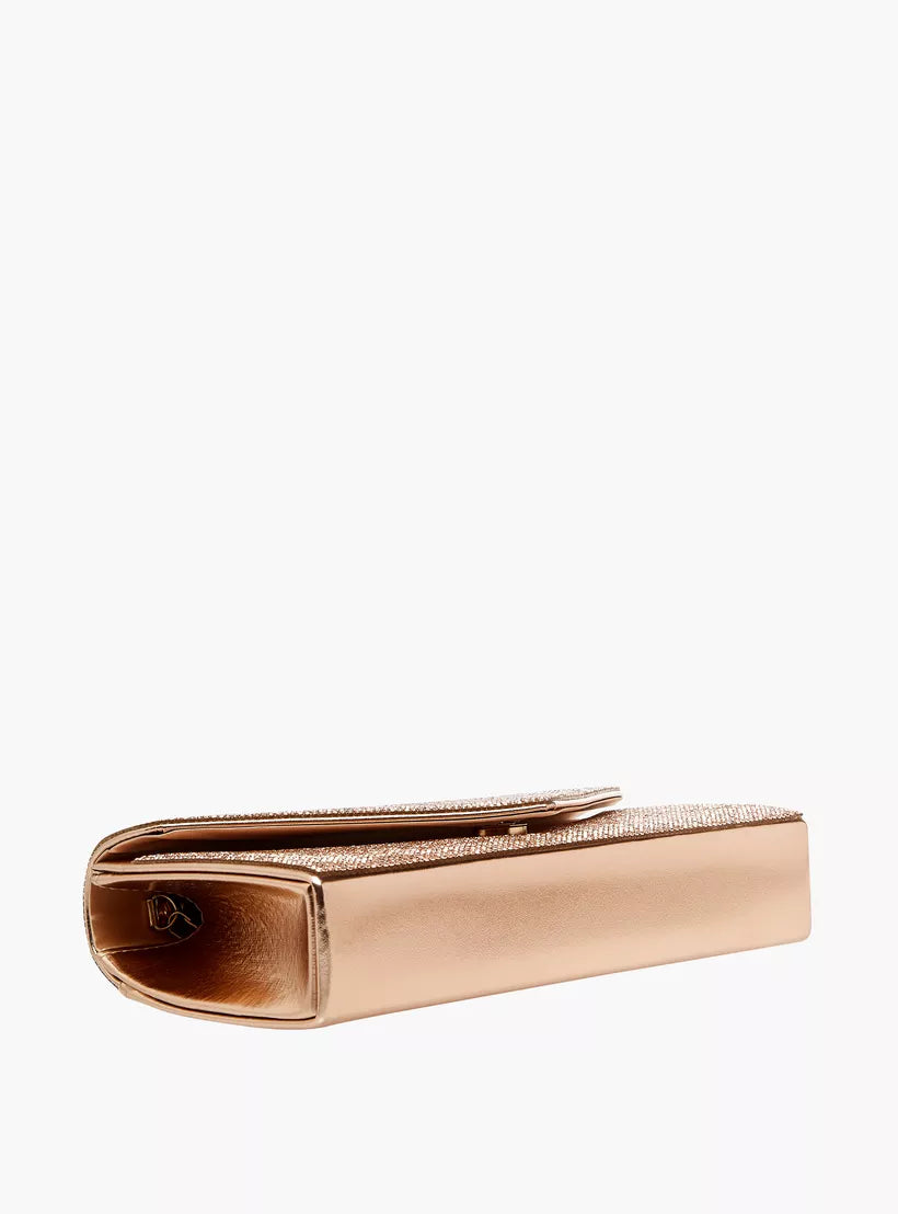 Flora Bella Sasha Studded Clutch with Chain Strap