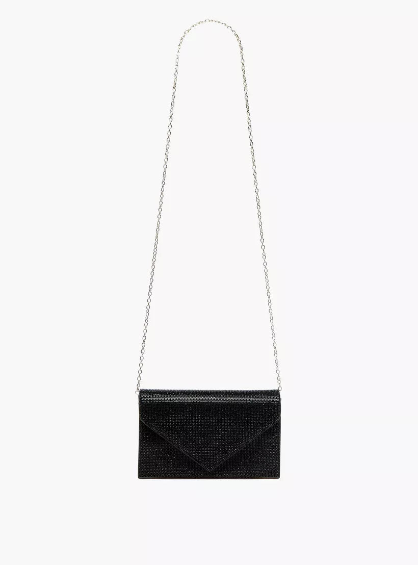 Flora Bella Sasha Studded Clutch with Chain Strap