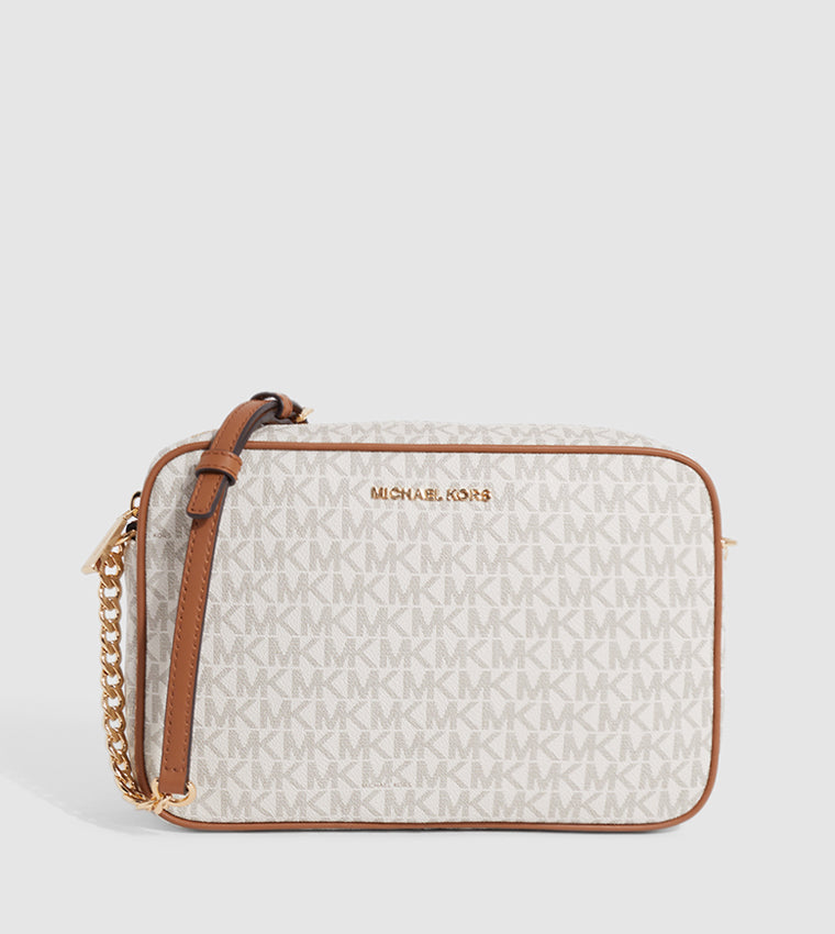 Michael Kors JET SET Monogram Crossbody Bag