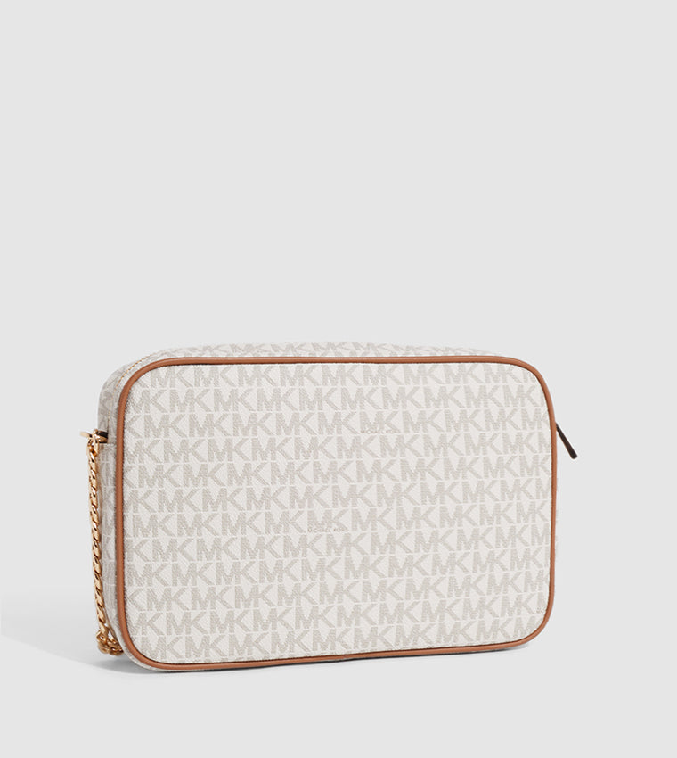 Michael Kors JET SET Monogram Crossbody Bag