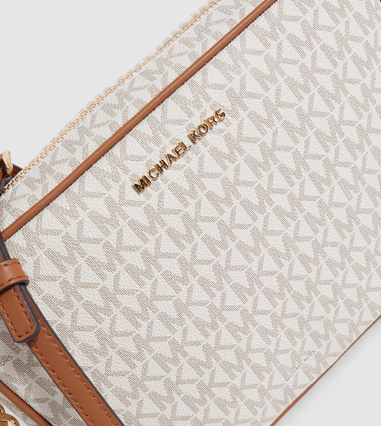 Michael Kors JET SET Monogram Crossbody Bag