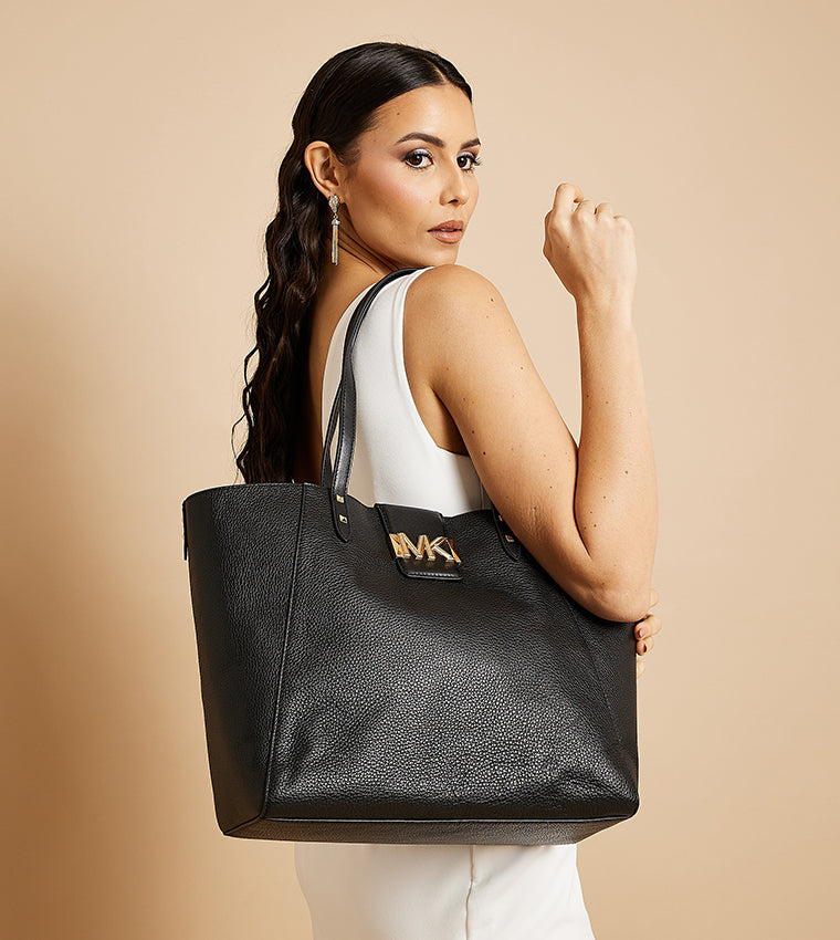 Michael Kors Logo Detail Tote Bag