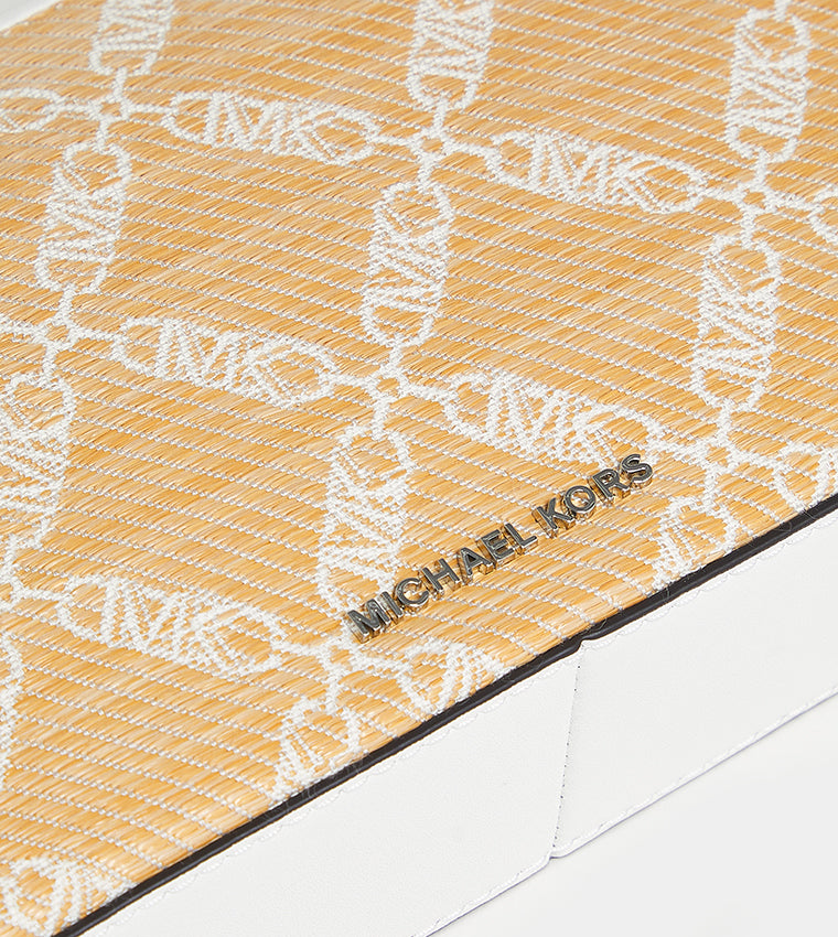 Michael Kors Monogram Patterned Shoulder Bag