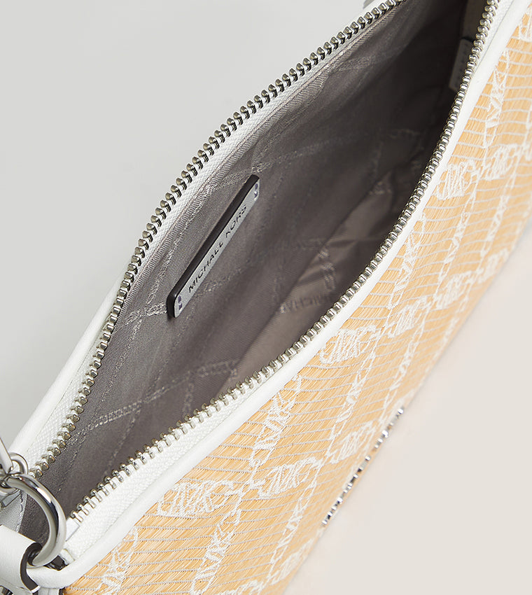 Michael Kors Monogram Patterned Shoulder Bag