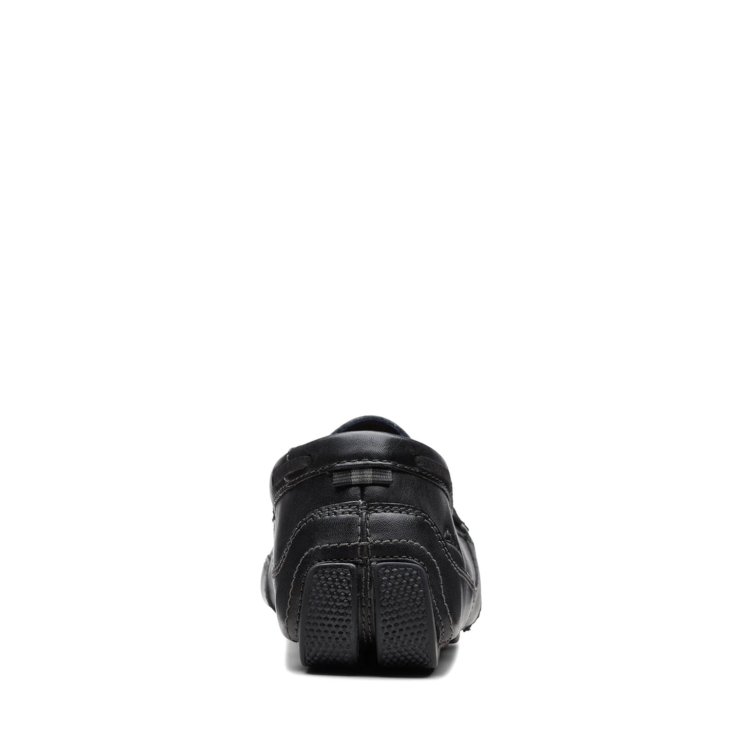 Clarks Men's - Markman Seam Black Leather Shoe