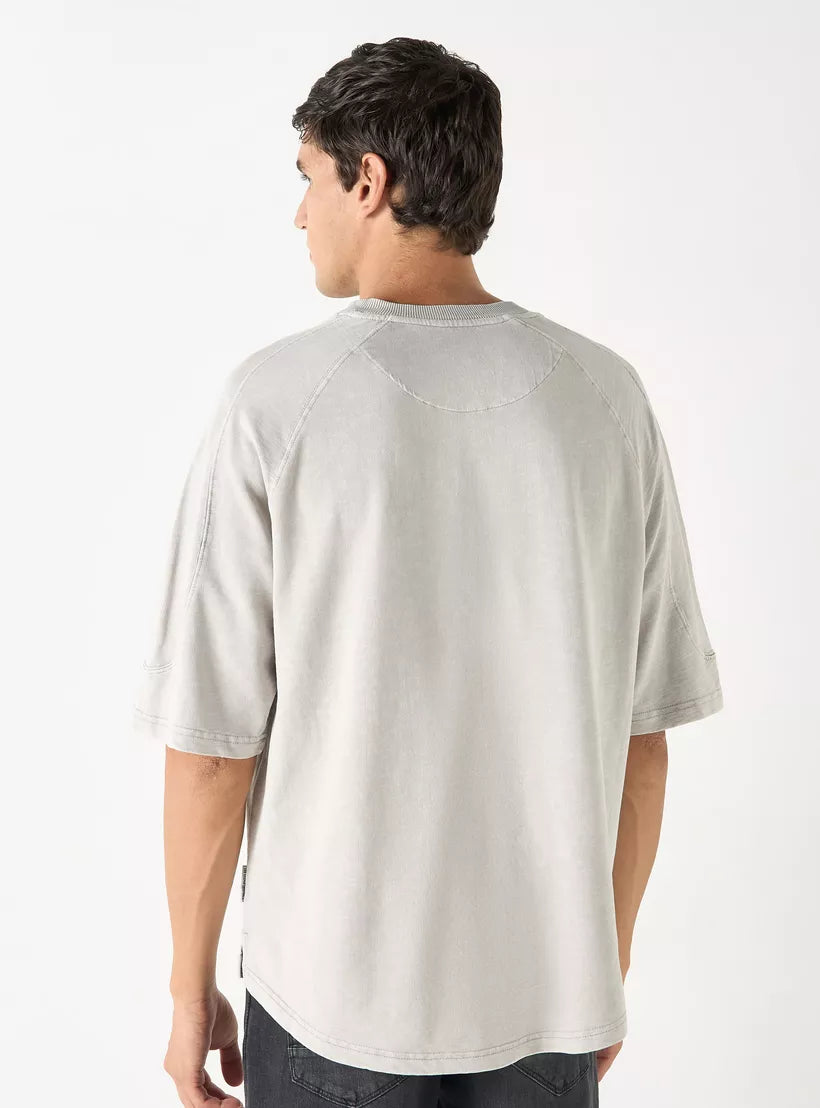 Lee Cooper Typographic Oversized T-shirt