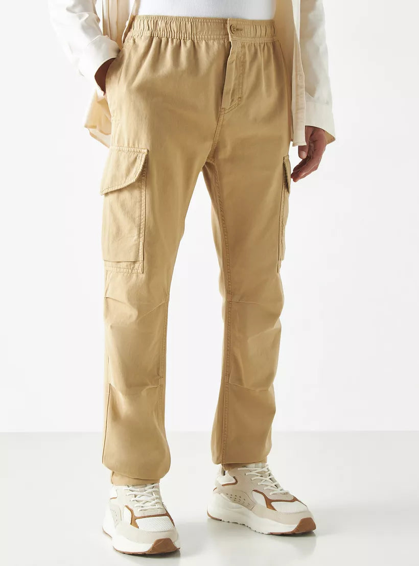Ecko Unltd Solid Cargo Pants