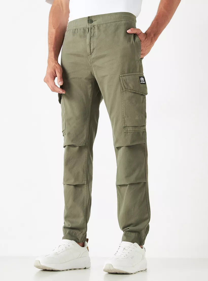 Ecko Unltd Solid Cargo Pants