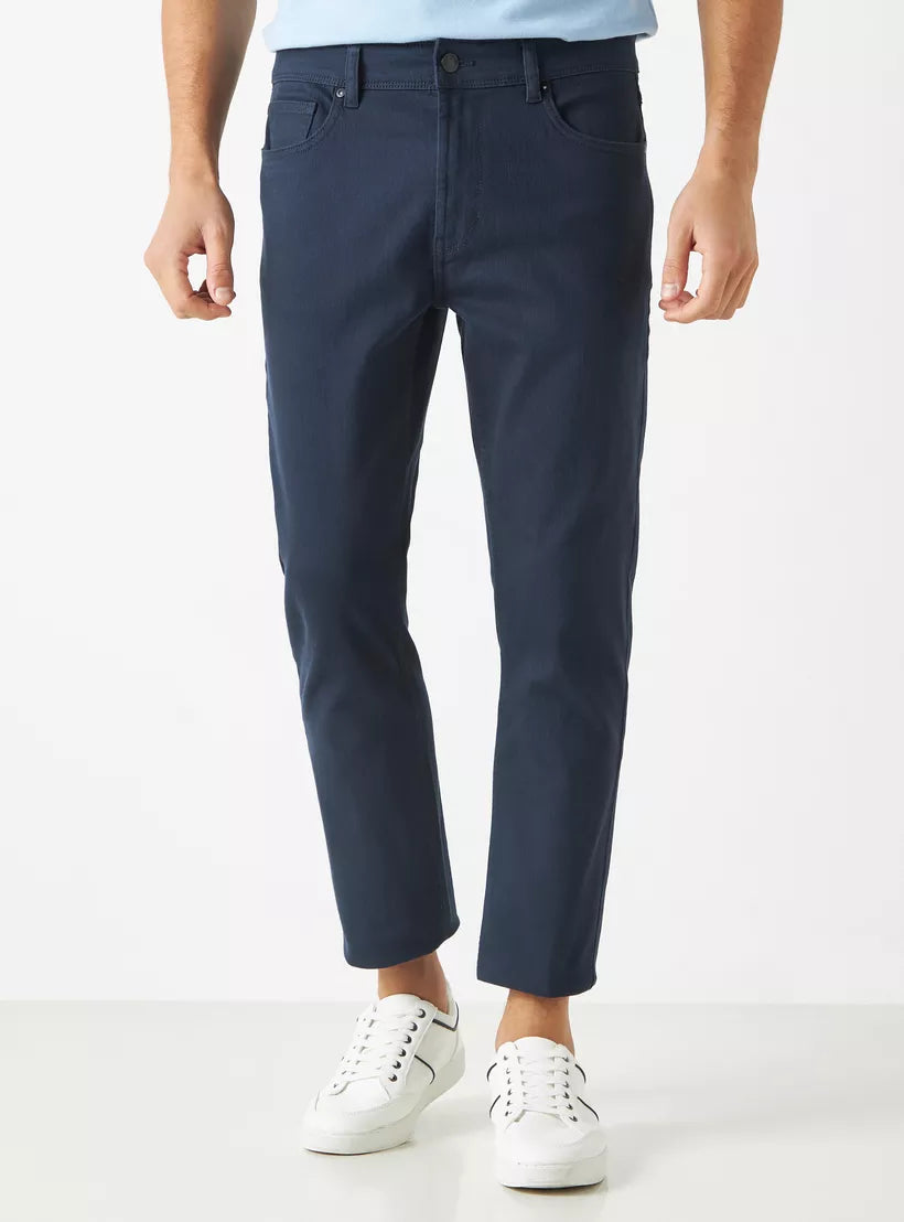 Splash Slim Fit High-Rise Jeans