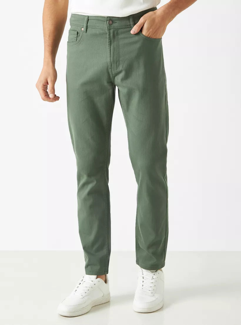 Splash Slim Fit High-Rise Jeans