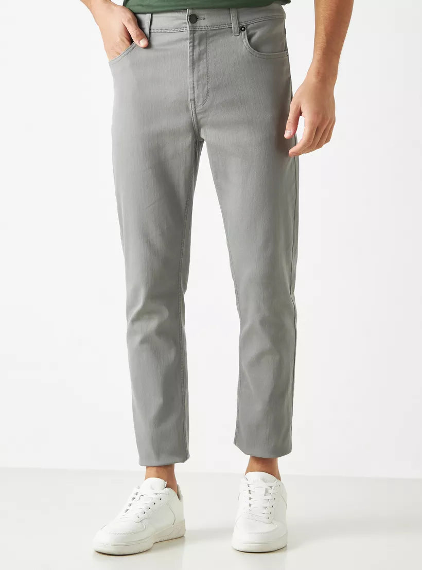 Splash Slim Fit High-Rise Jeans