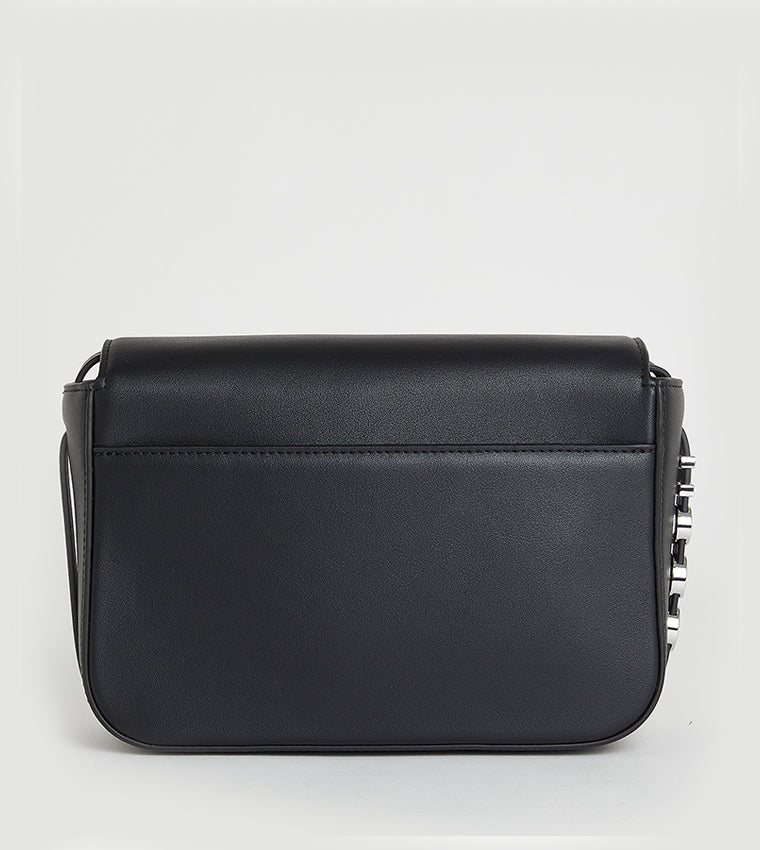 Hugo MEL Logo Metal Crossbody Bag