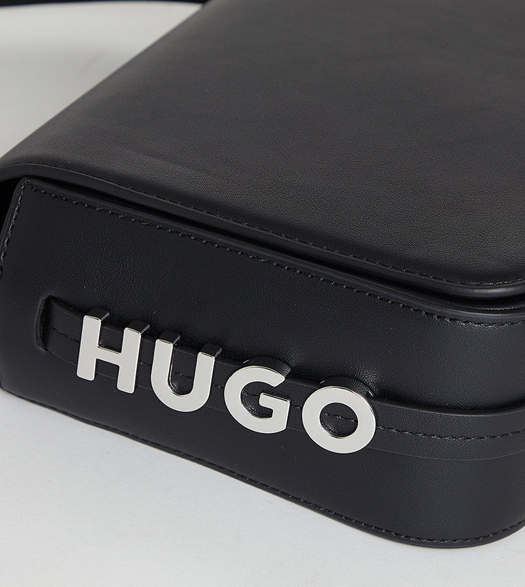 Hugo MEL Logo Metal Crossbody Bag