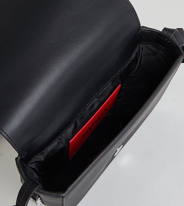 Hugo MEL Logo Metal Crossbody Bag