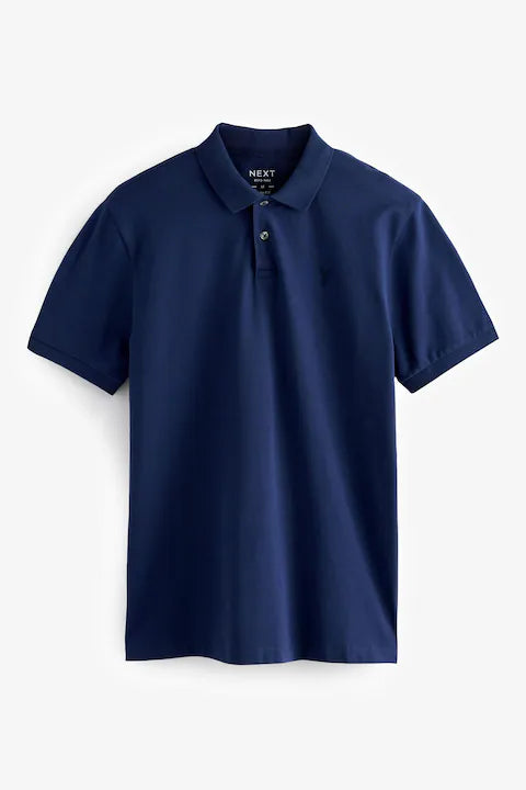 Next Slim Fit Pique Polo Shirt