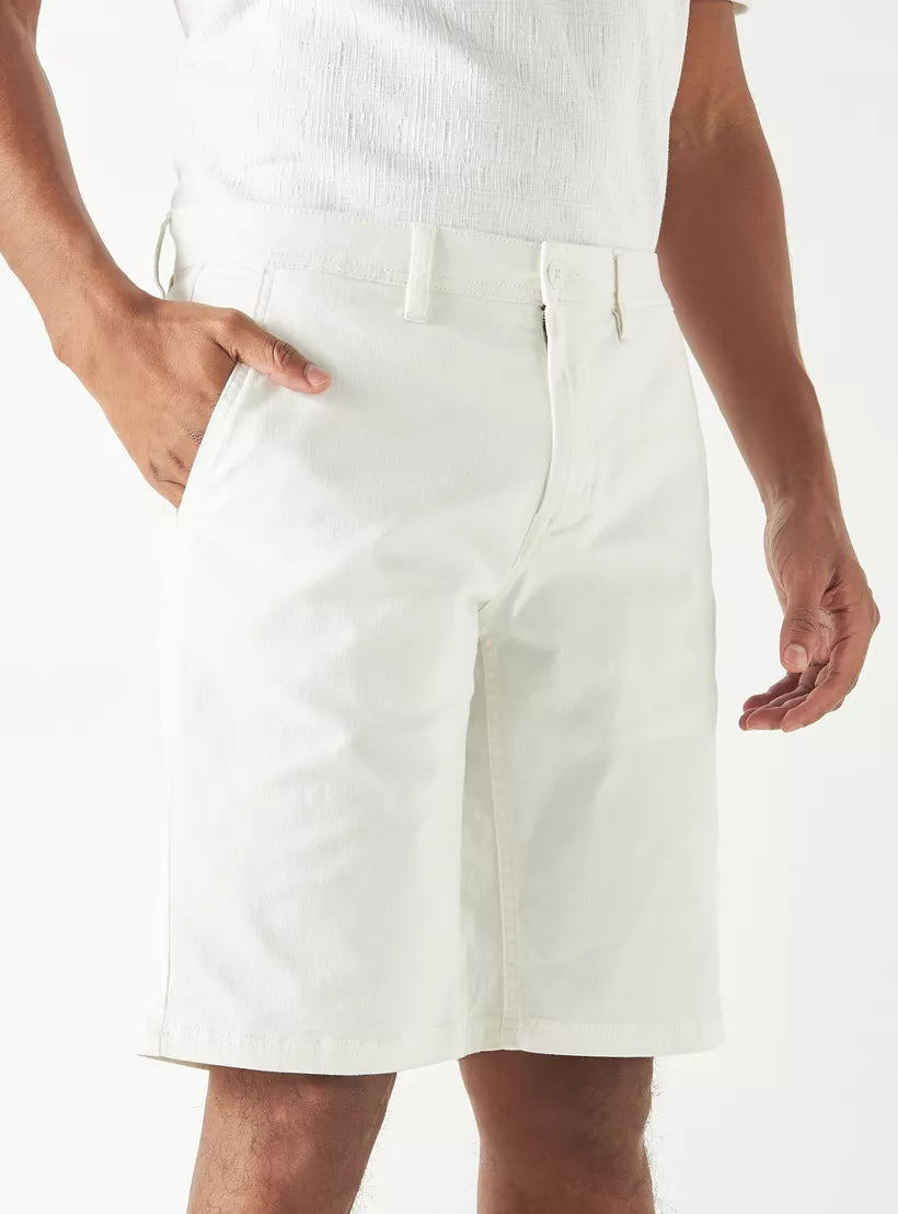 Splash Solid Chino Shorts