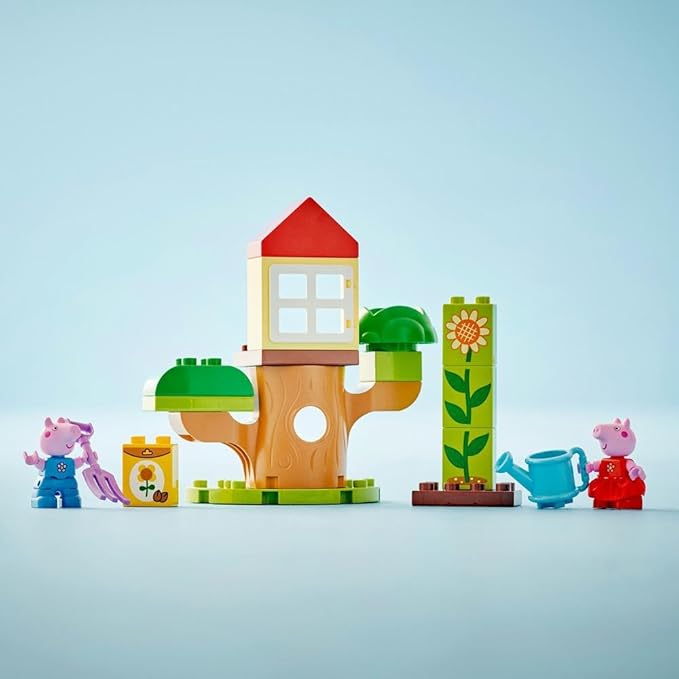 LEGO DUPLO Peppa Pig Garden and Tree House Toy