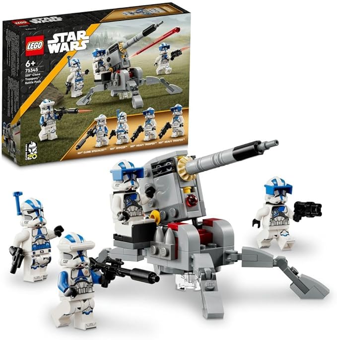 LEGO 75345 Star Wars 501st Clone Troopers Battle Pack Set