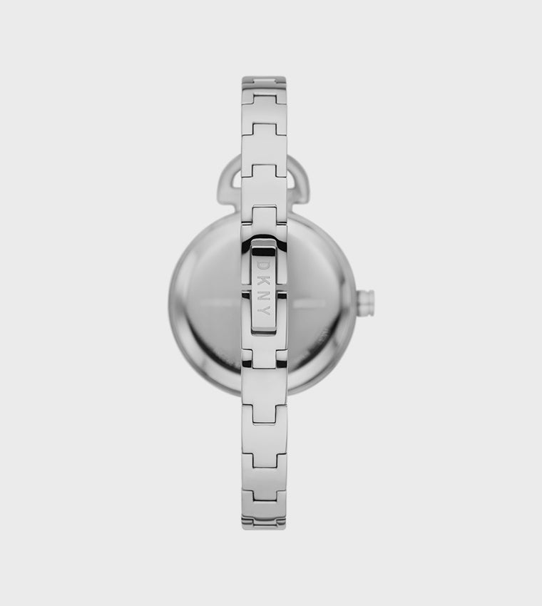 Dkny UPTOWN D White Dial Analog Watch