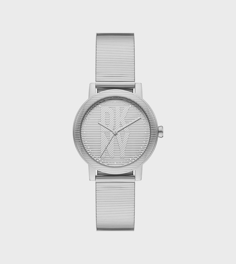 Dkny SOHO D Silver Dial Analog Watch