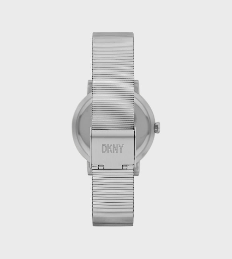 Dkny SOHO D Silver Dial Analog Watch