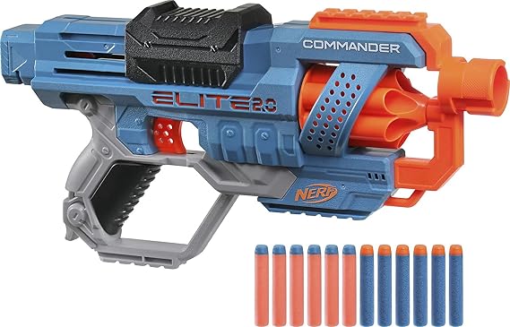 NERF Elite 2.0 Commander Rd-6 Blaster