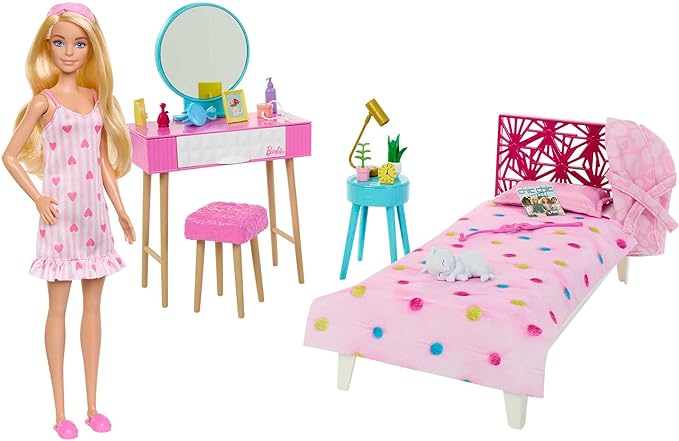 Barbie Doll and Bedroom Playset