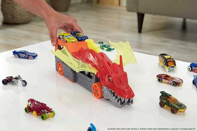 Hot Wheels City Dragon Launch Transporter