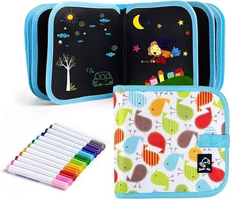 Mumoo Bear toy Erasable Doodle Book