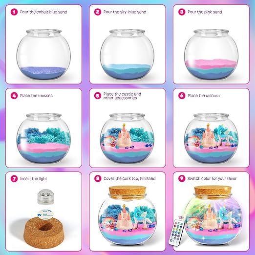 Unicorn Terrarium Kit