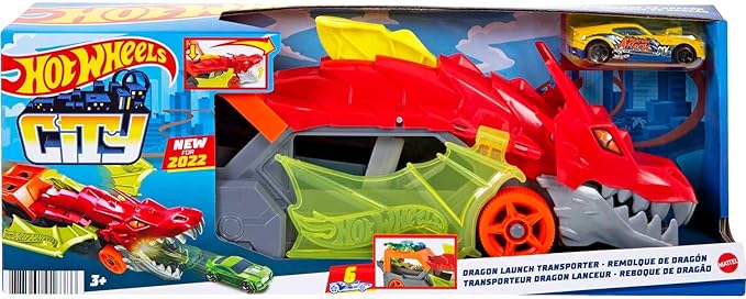 Hot Wheels City Dragon Launch Transporter