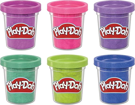 Play-Doh 6 Pack Sparkle Collection
