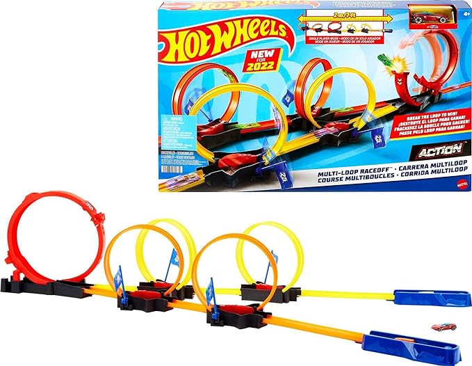 Hot Wheels Multi-Loop Race Off Playset