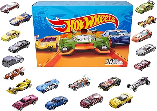 Hot Wheels Set of 20 Toy Cars