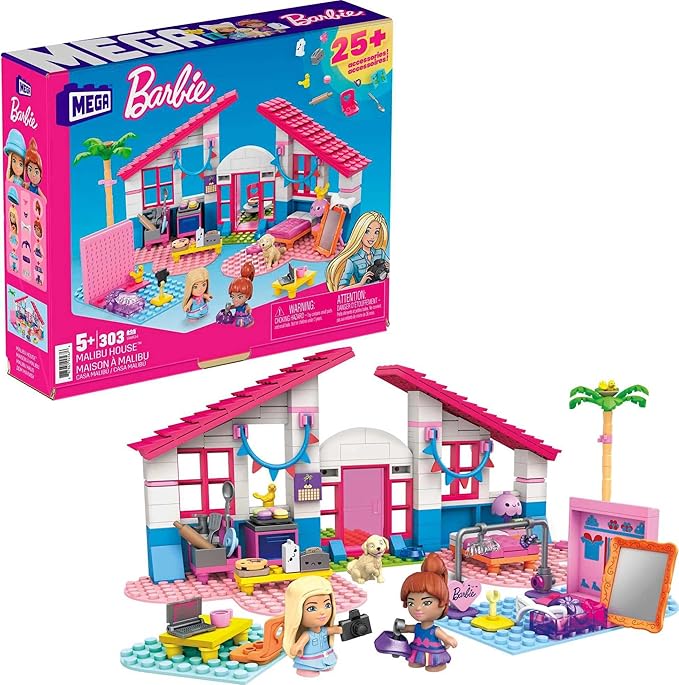 MEGA Barbie Malibu House building set