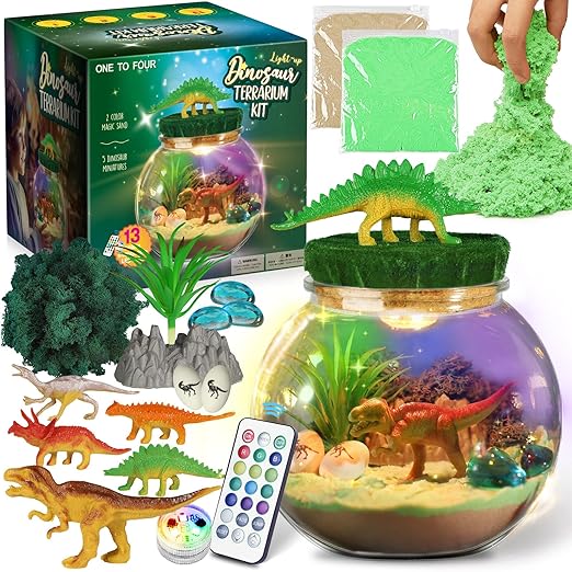Dinosaur Terrarium Kit Kids