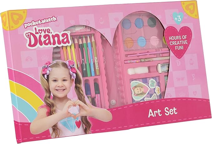 Love Diana 52 Pieces Art Set