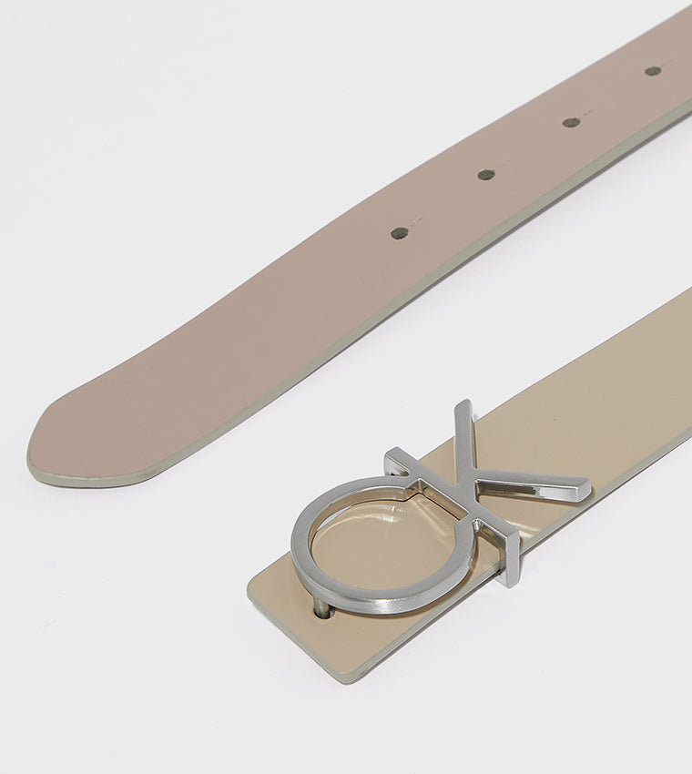 Calvin Klein Re-Lock 30m Leather Belt (Ladies)
