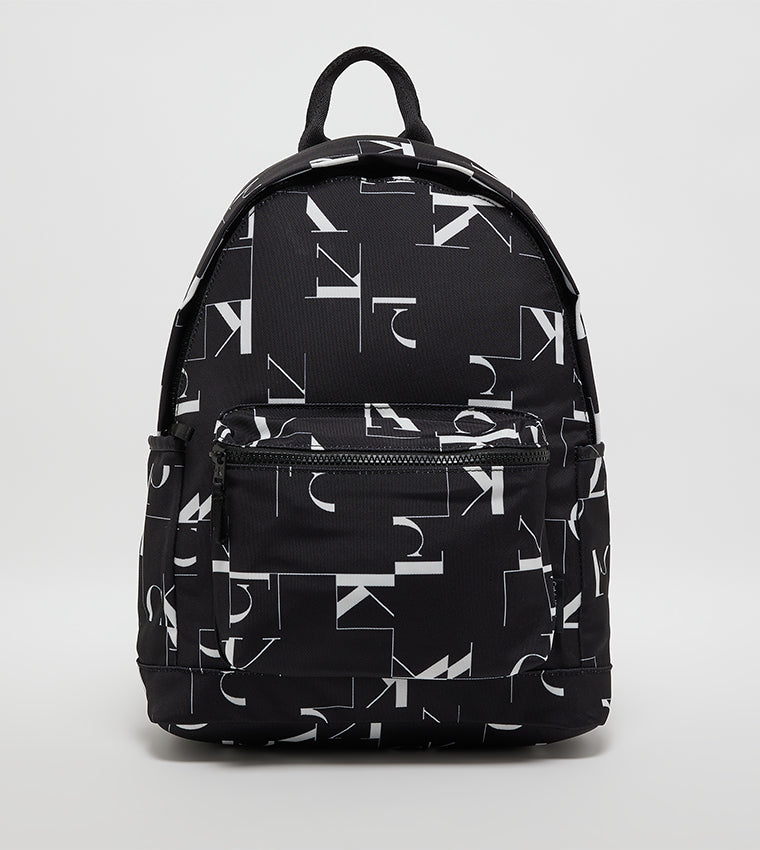Calvin Klein Monogram Detail Zip Around Backpack