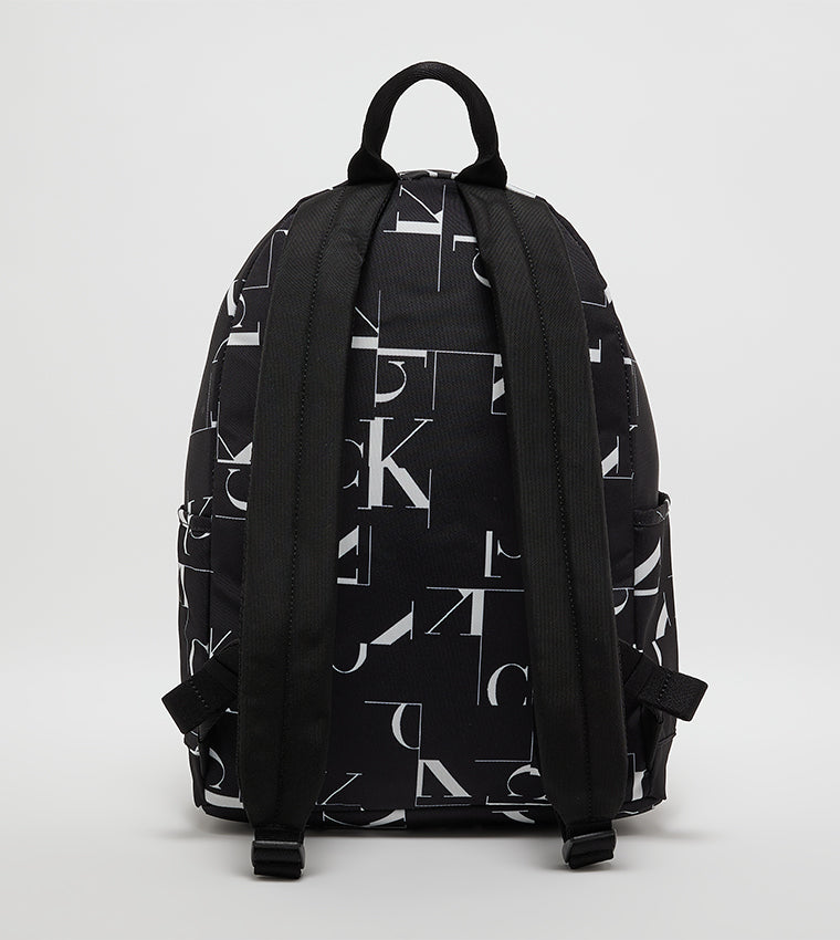 Calvin Klein Monogram Detail Zip Around Backpack