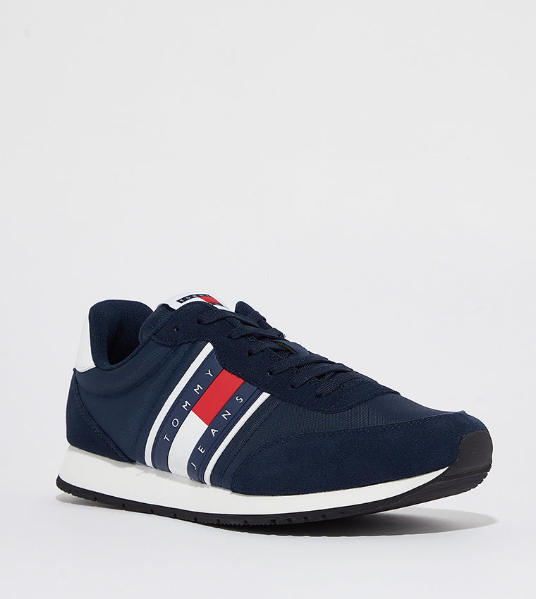 Tommy Hilfiger Logo Detail Lace-Up Sneakers