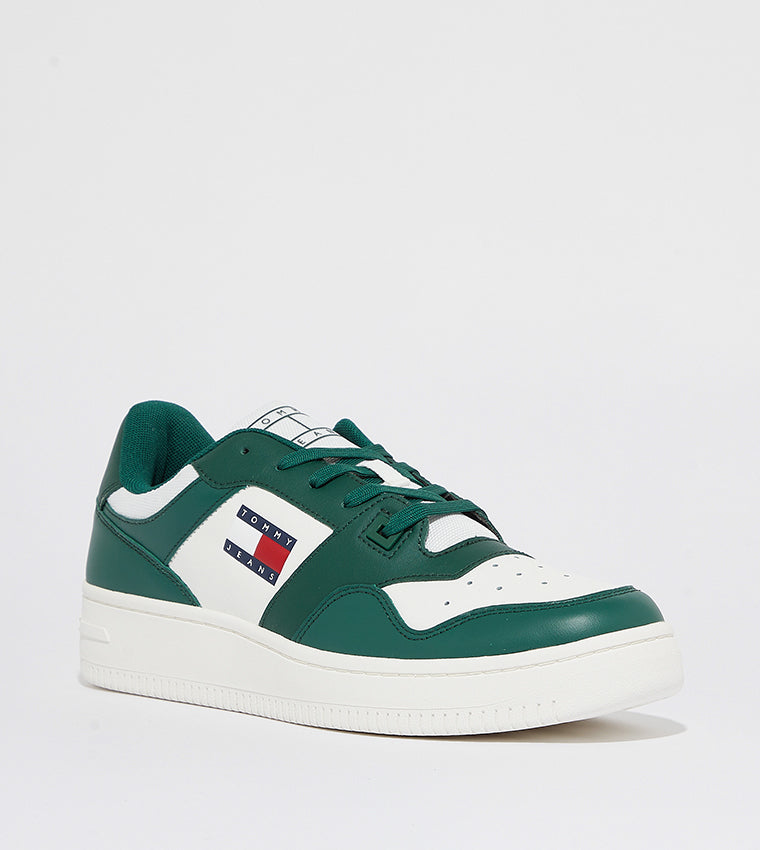Tommy Hilfiger Logo Detail Lace-Up Sneakers