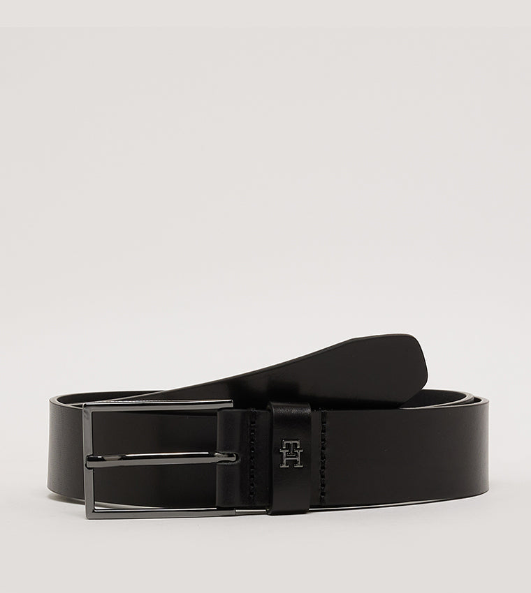 Tommy Hilfiger Monogram Leather Belt (Men's)