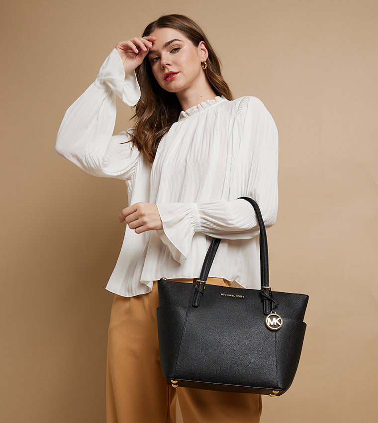 Michael Kors JET SET Textured Tote Bag